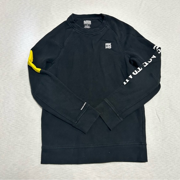 Duluth Trading‎ Alaskan Hardgear Pullover Sweatshirt Mens S Black Crew Neck - Picture 1 of 8
